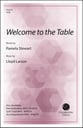 Welcome to the Table SATB choral sheet music cover